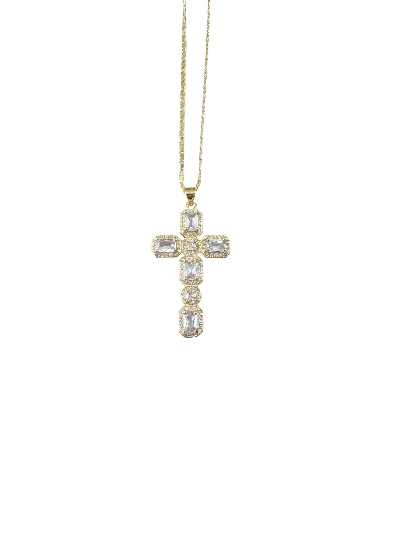 Gemelli Rome Cross Necklace