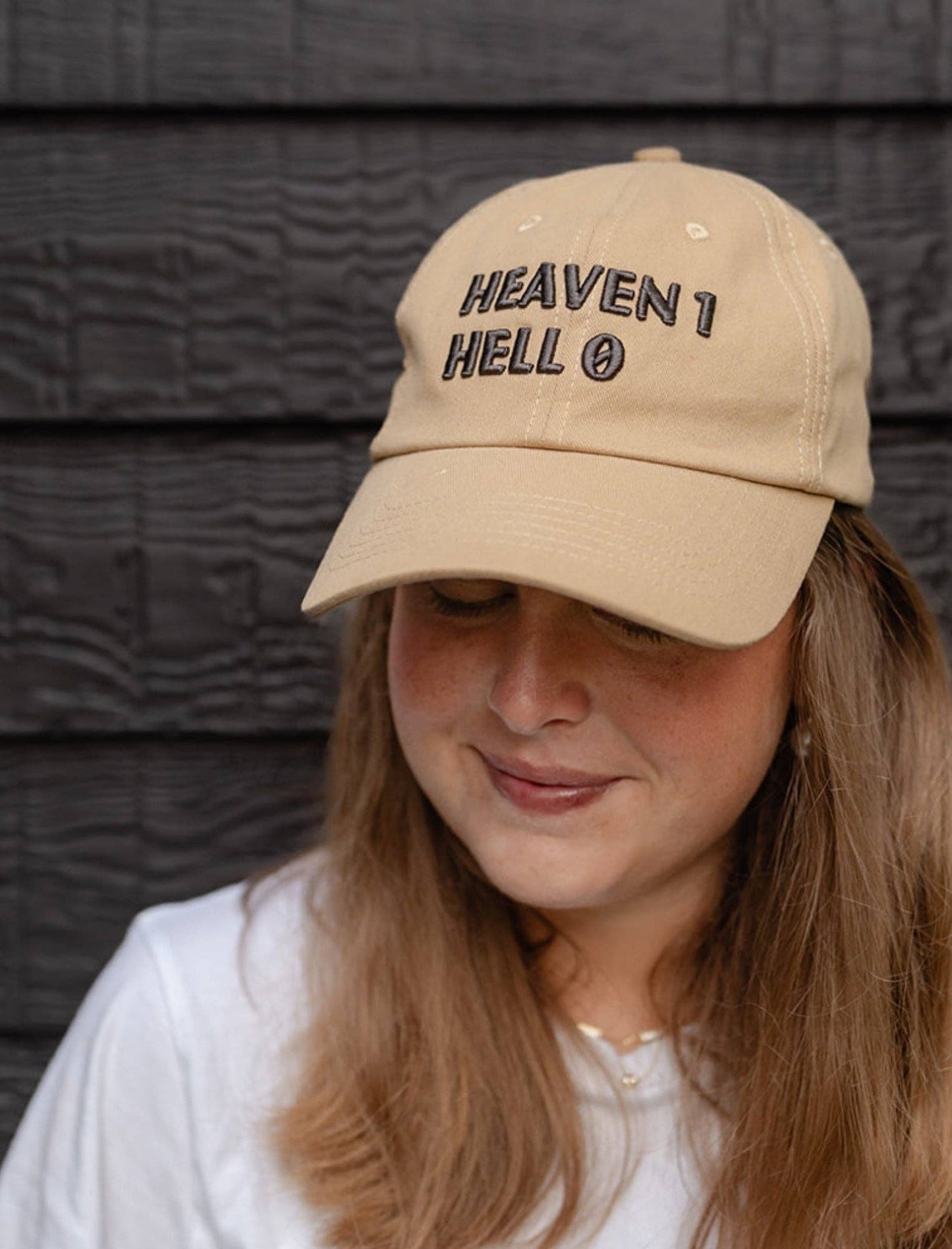 Jenessa Wait Heaven 1 Hell 0 Hat