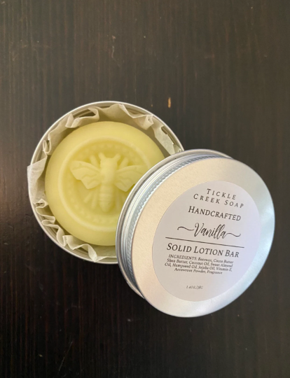 Tickle Creek Solid Lotion Bar