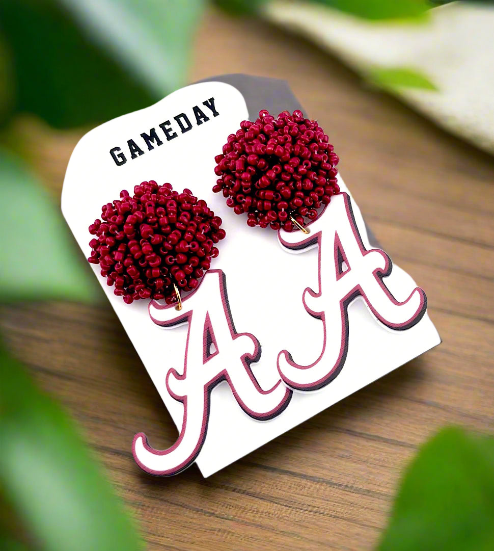 Alabama Beaded Earrings