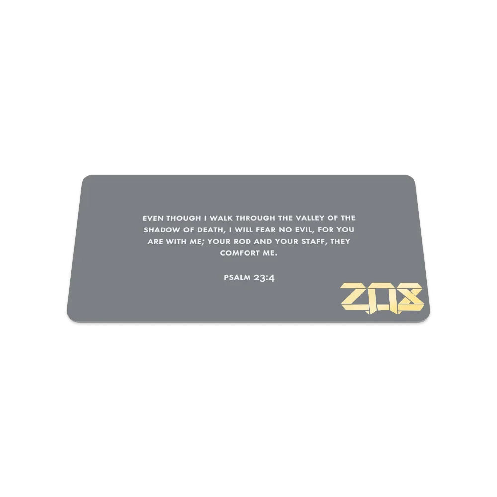 Zox Fear No Evil Bible Verse Bracelet