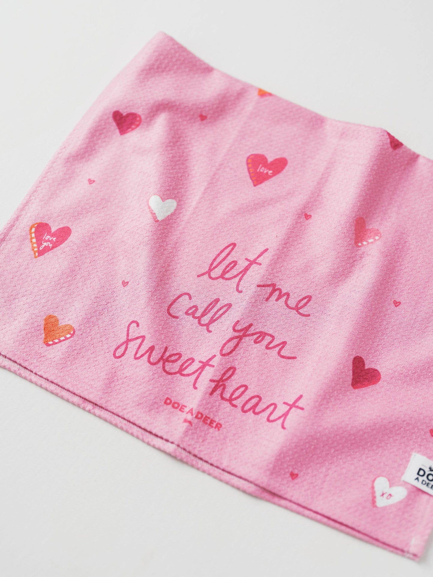 Let Me Call You Sweetheart Waffle Towel
