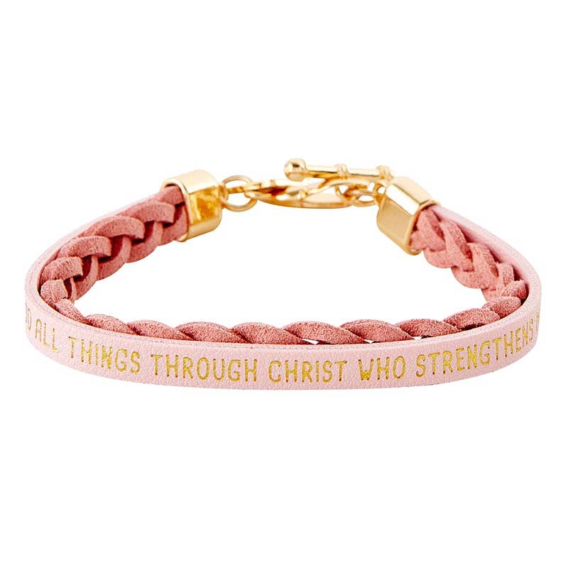 Wrapped In Love Bracelet - Philippians 4:13