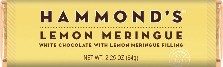 Hammond's Lemon Meringue White Chocolate Bar