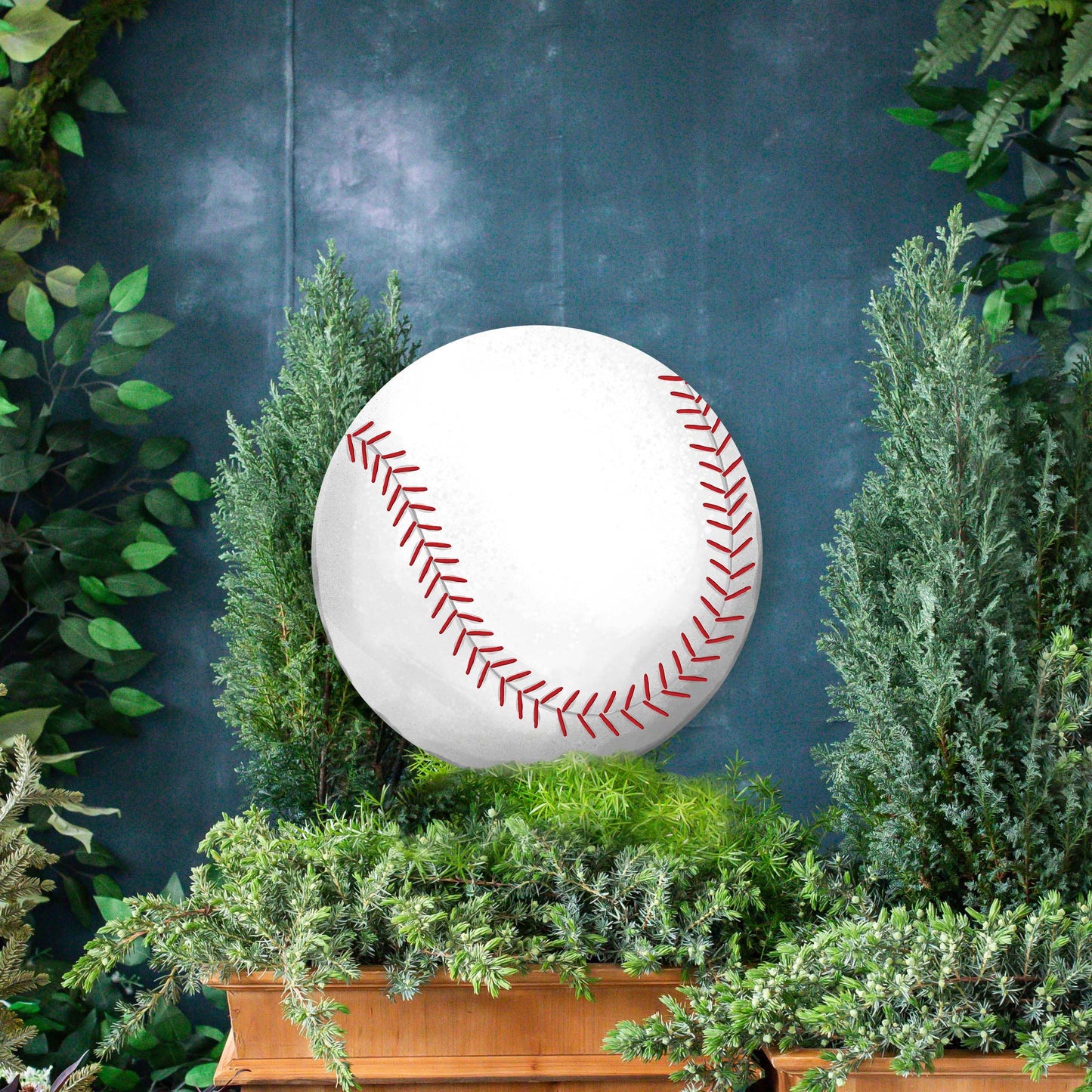 Baseball Garden Stake