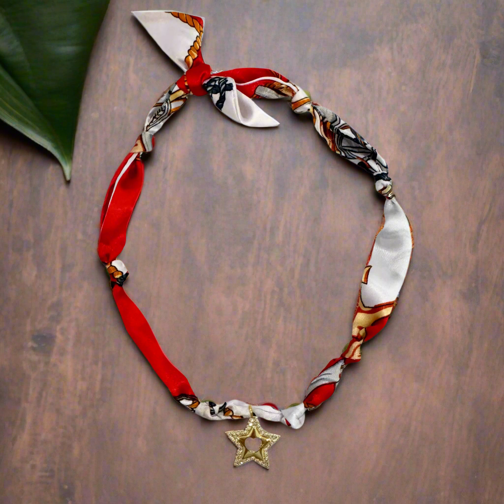 Scarf Bandana Charm Necklaces