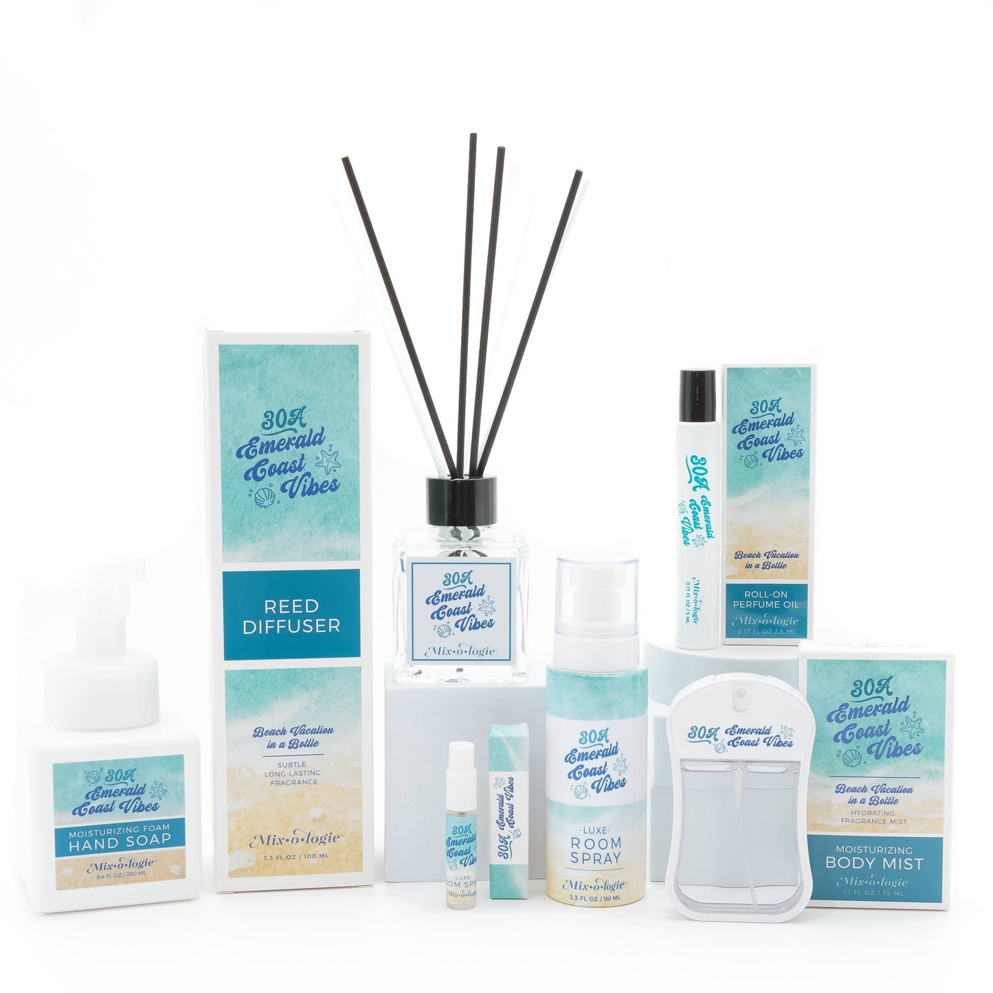 Mixologie 30A Emerald Coast Vibes 100 mL Luxe Room Spray