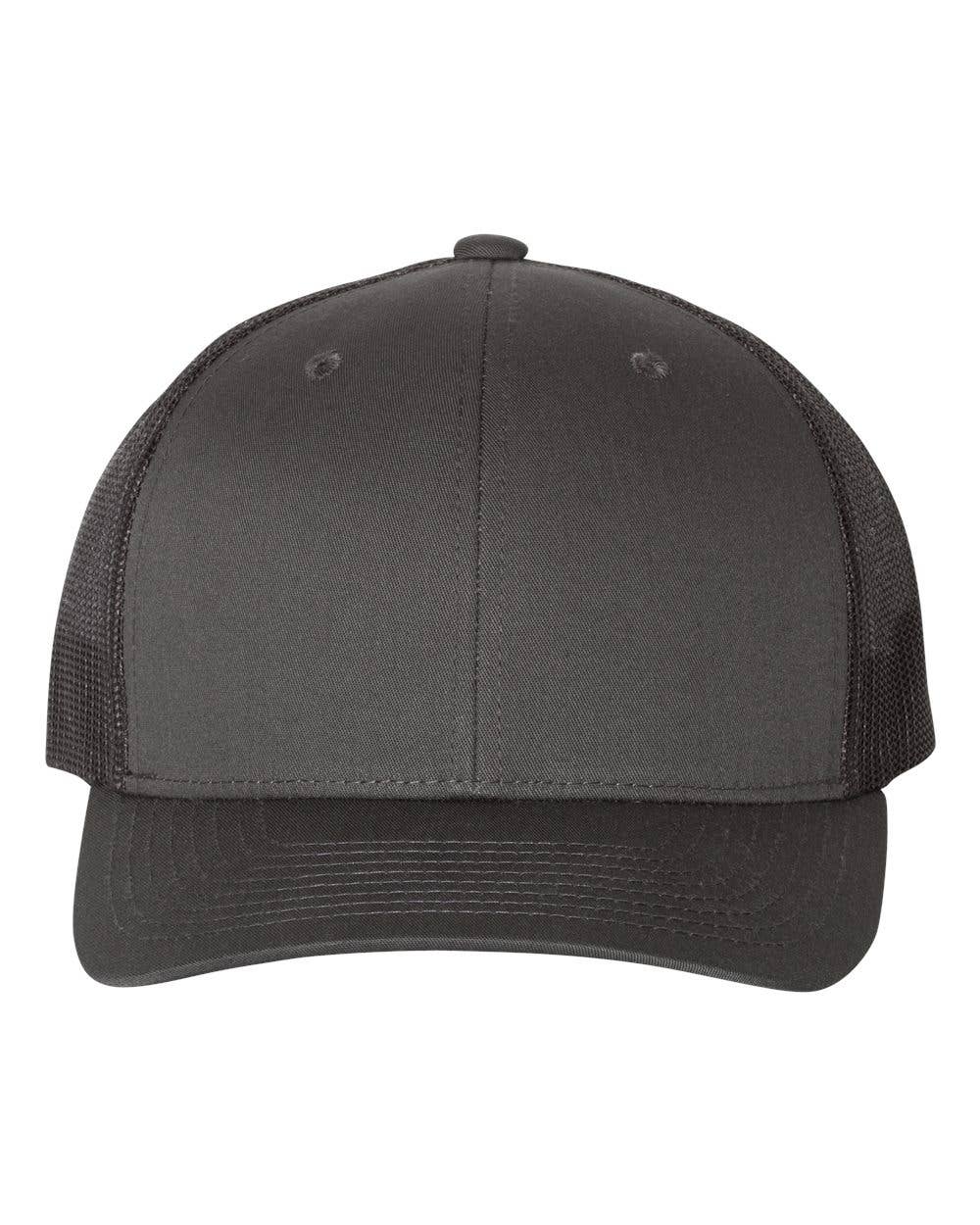 American Flag Rectangle Leather Patch Hat