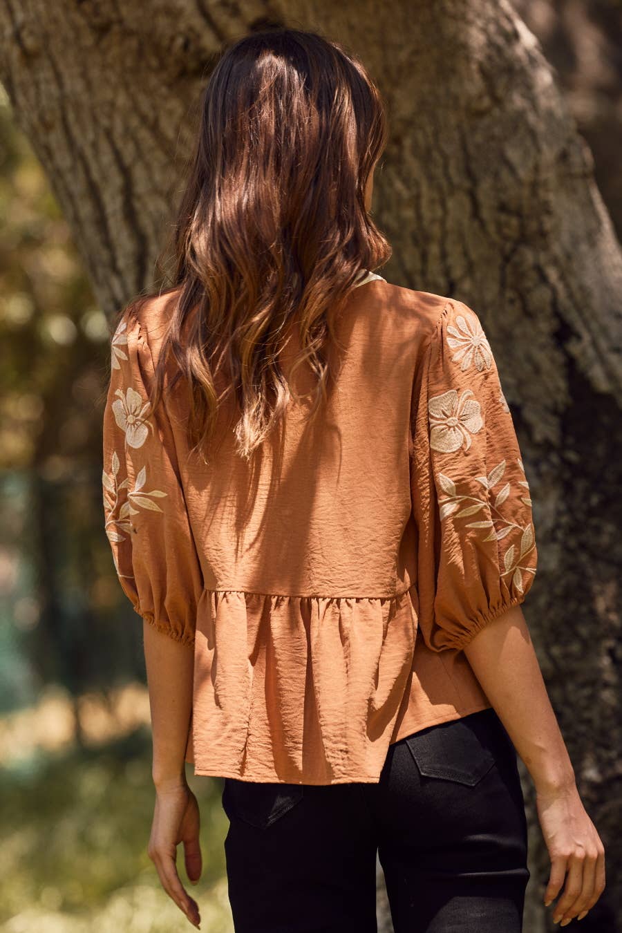 Oddi Airflow Peplum Blouse