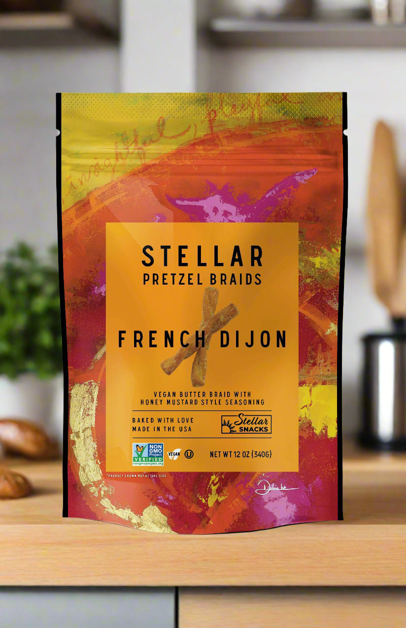 Stellar Pretzel Braids - French Dijon- 12oz