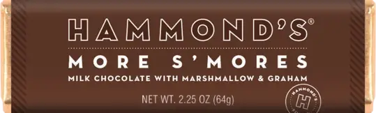 Hammonds More S'mores Milk Chocolate Candy Bar