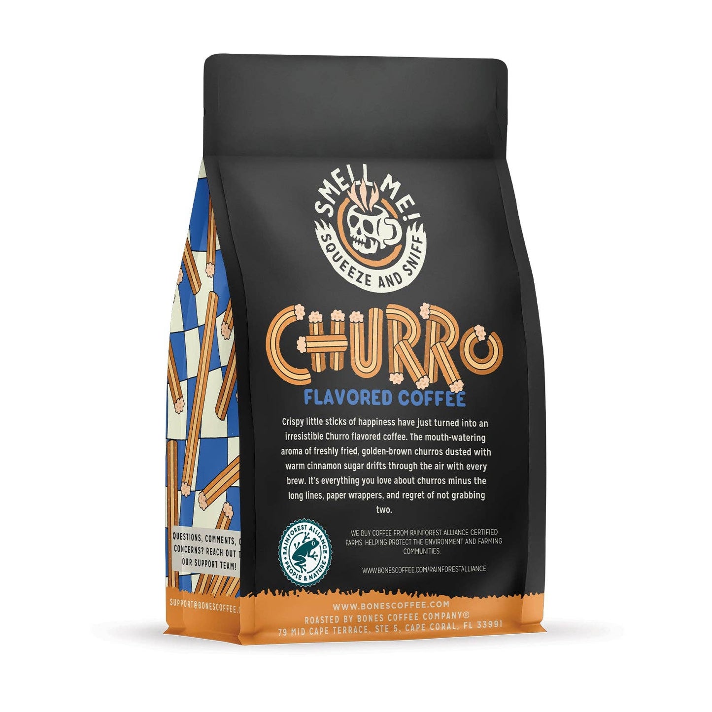 Bones Churro Ground 12oz Coffee
