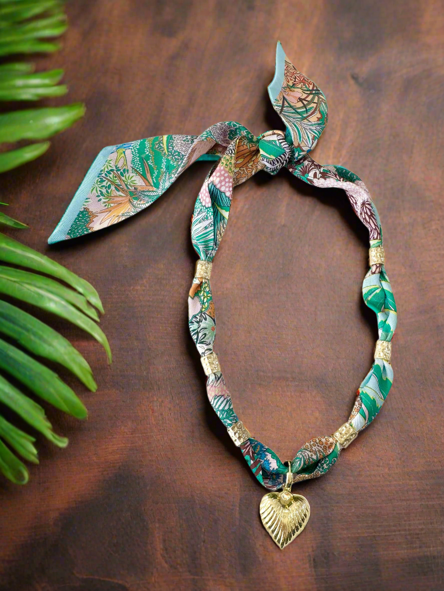 Tahiti Scarf Necklace