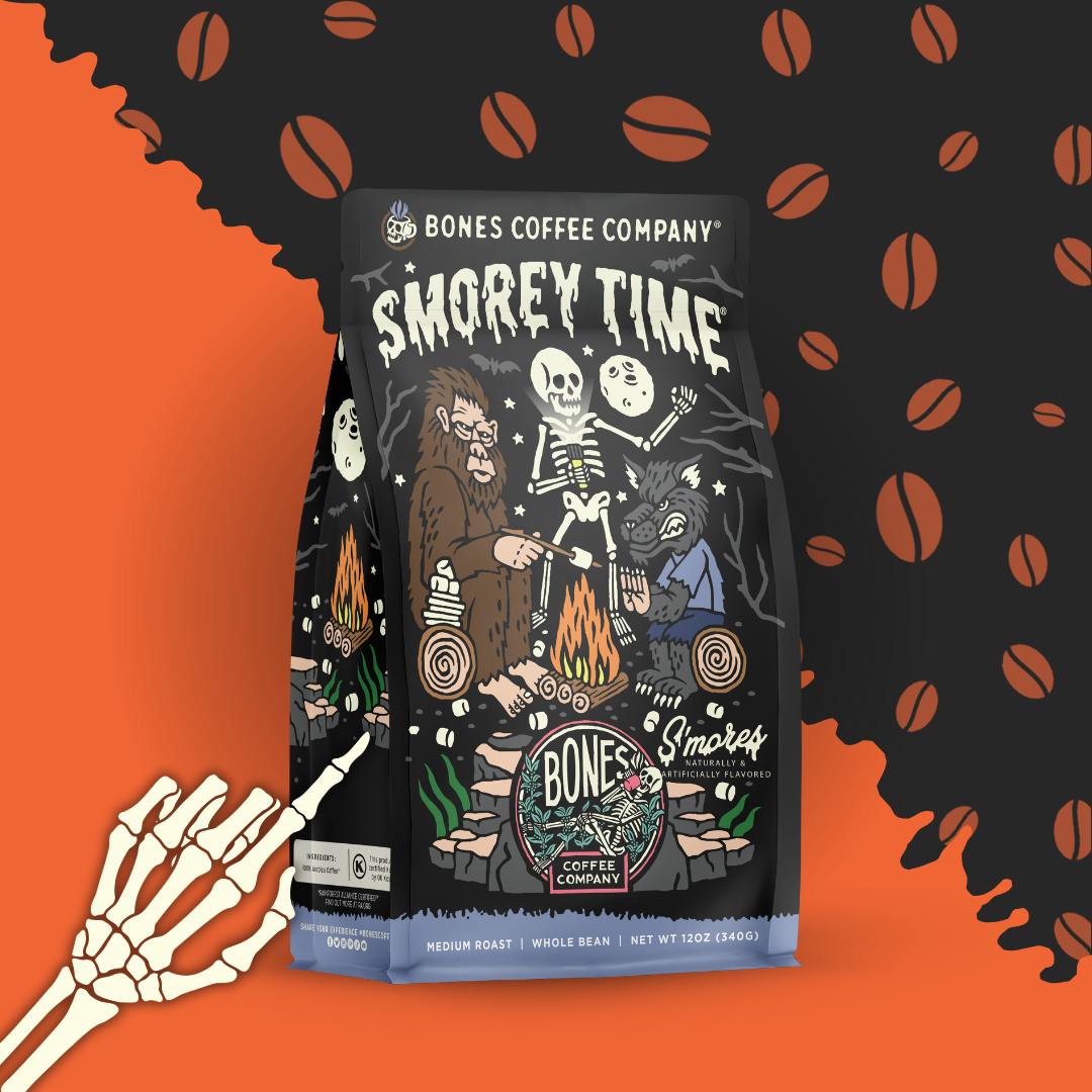 Bones S'morey Time Flavored Ground 12oz Coffee