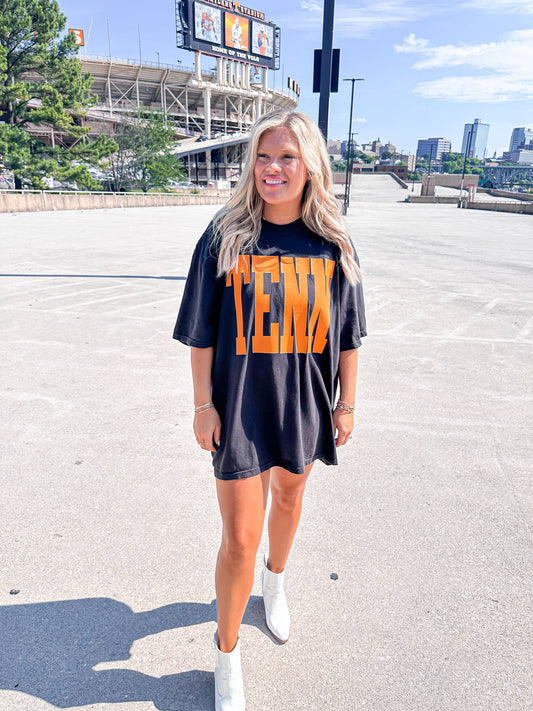 Tennessee Vols Black Gameday Tee
