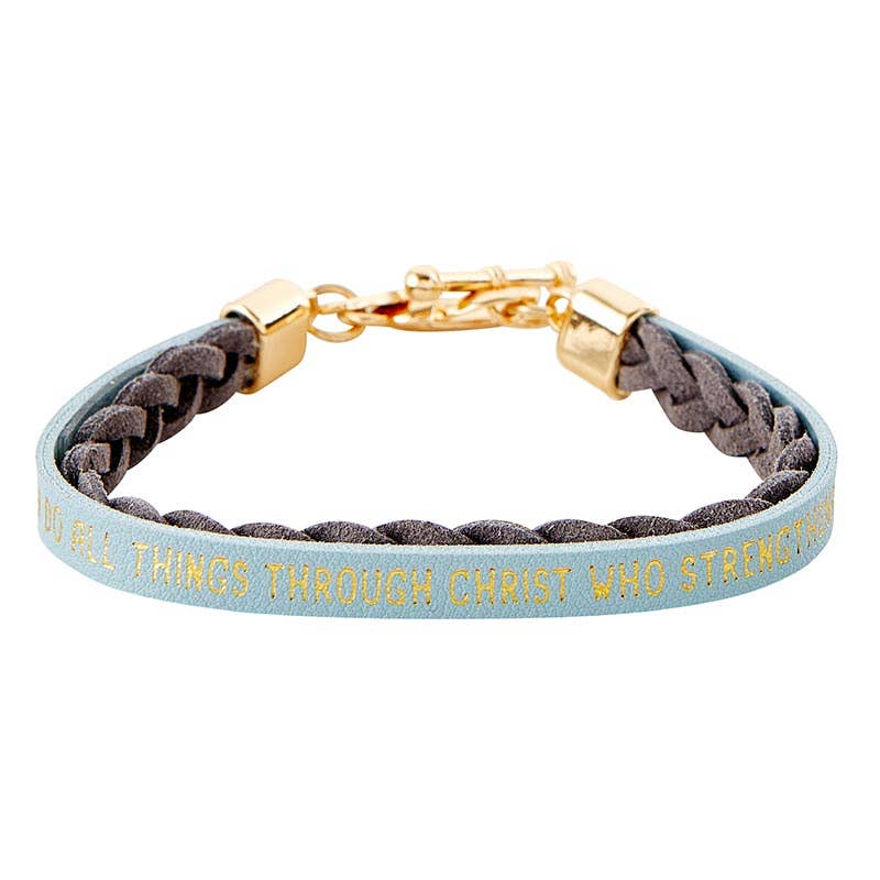 Wrapped In Love Bracelet - Philippians 4:13