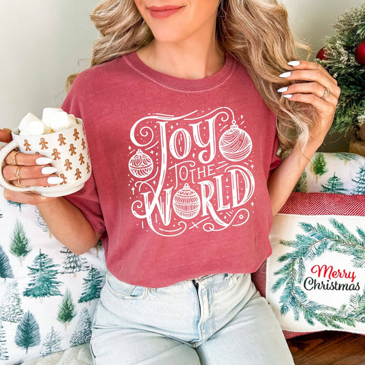 Joy To The World Christmas Tee