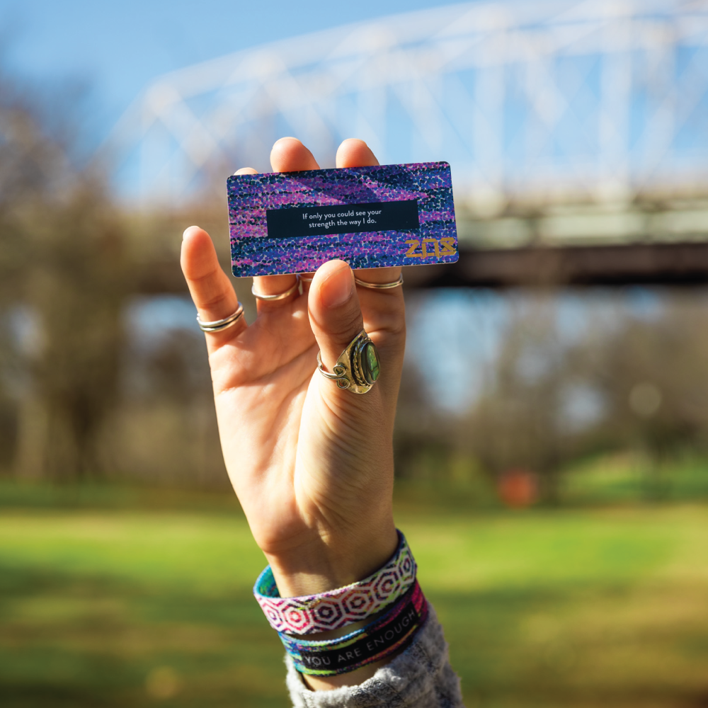 Zox You Are Enough Interactive Affirmation Bracelet