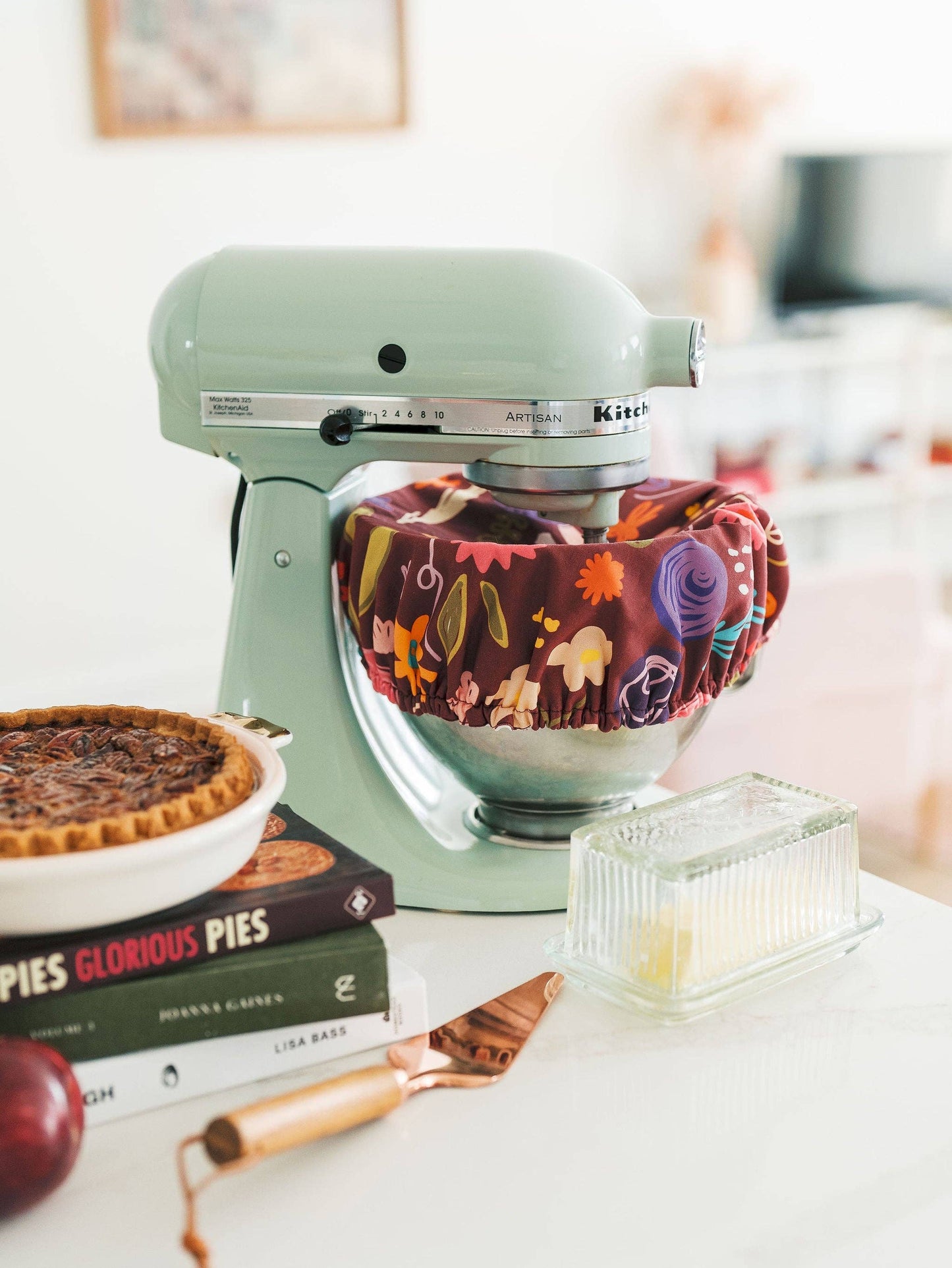 Fall Floral Reusable Bowl Cover