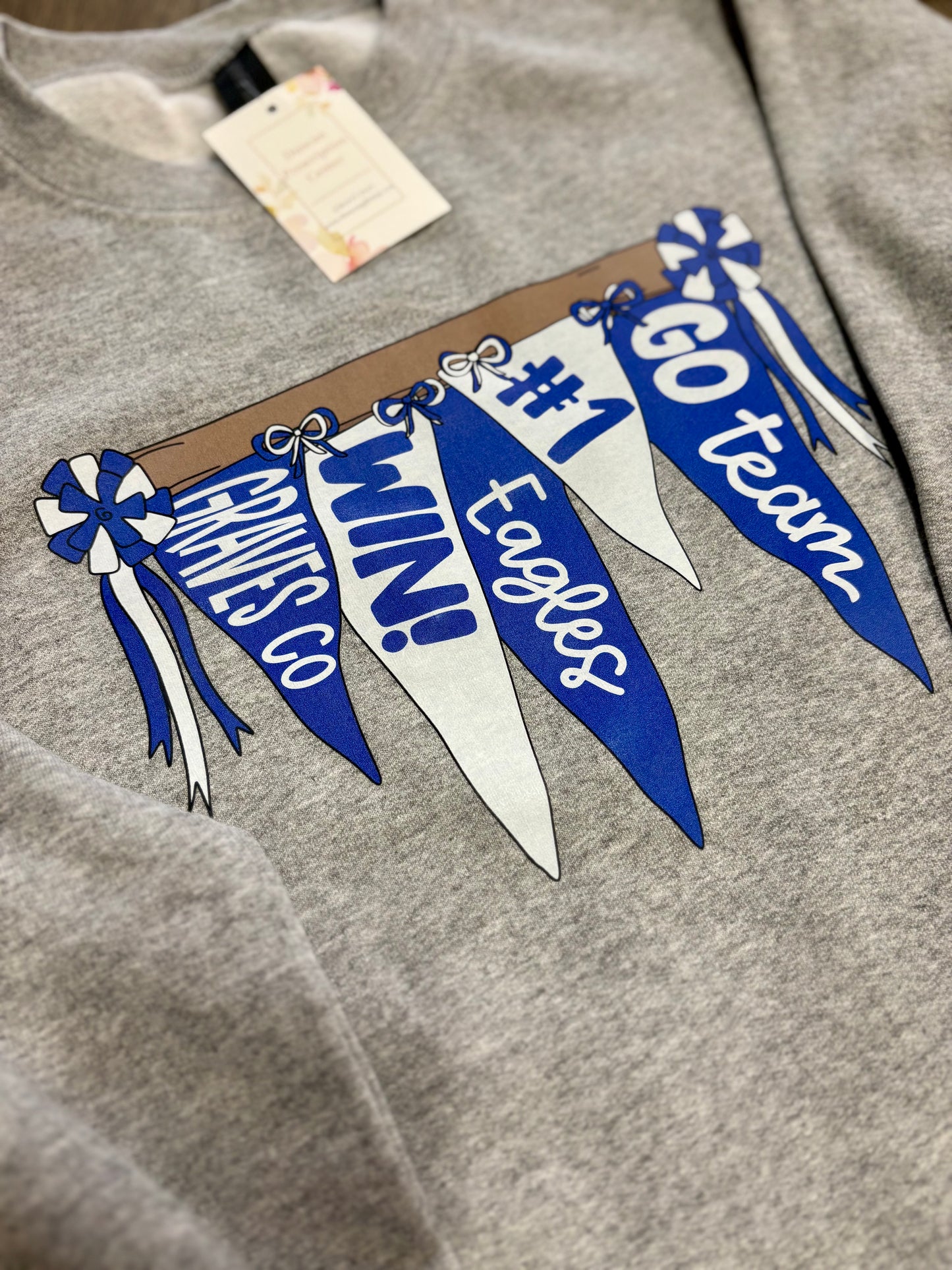 Graves Co Eagles Banner Sweatshirt