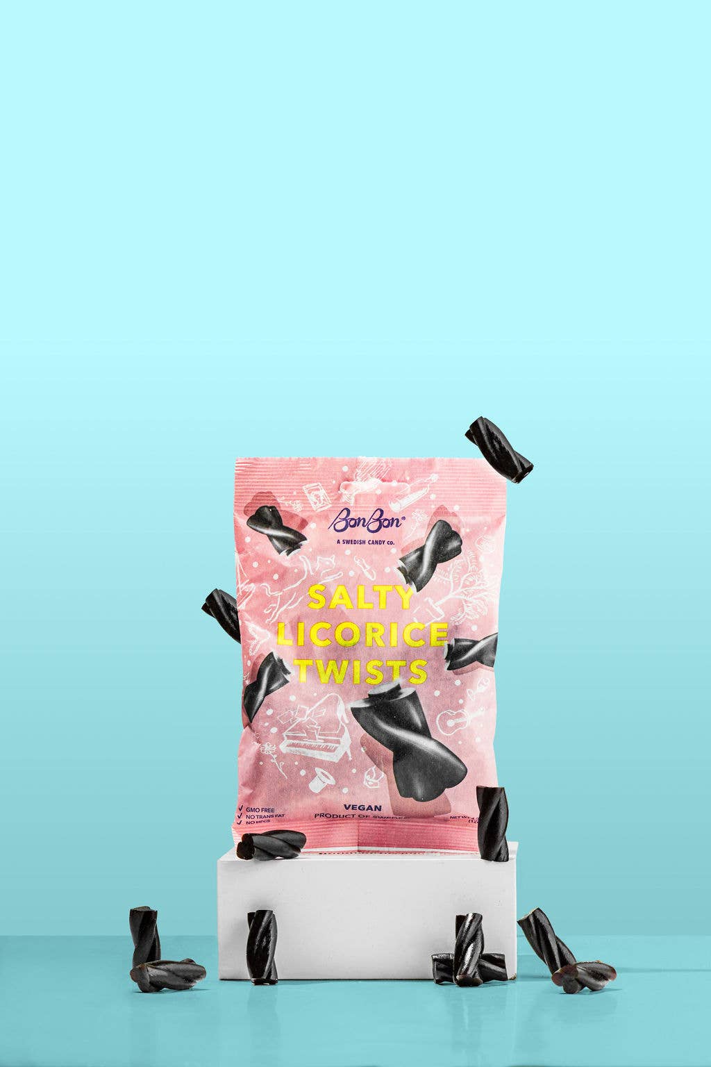 Bonbon Licorice Twist - Swedish Candy