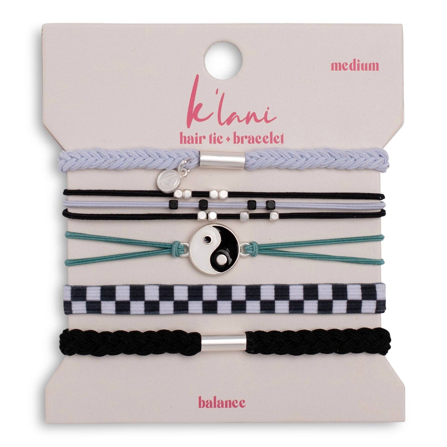 Balance K’Lani hair tie + bracelet