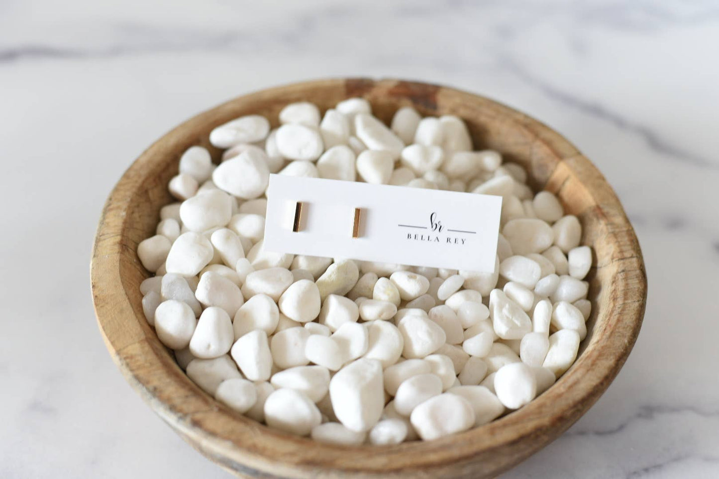 The Maisy 18k gold plated stud earrings