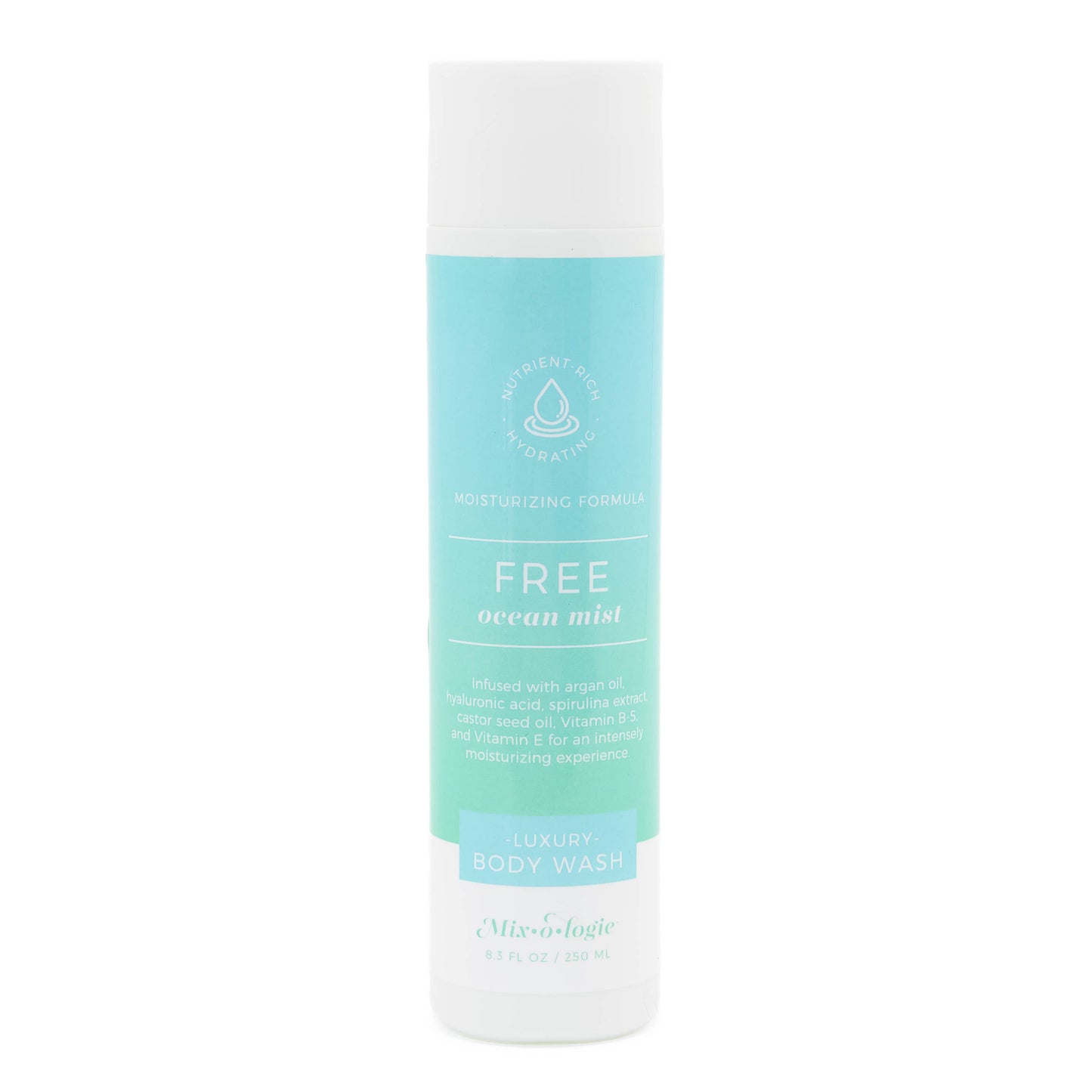 Mixologie Free (ocean mist) Luxury Body Wash