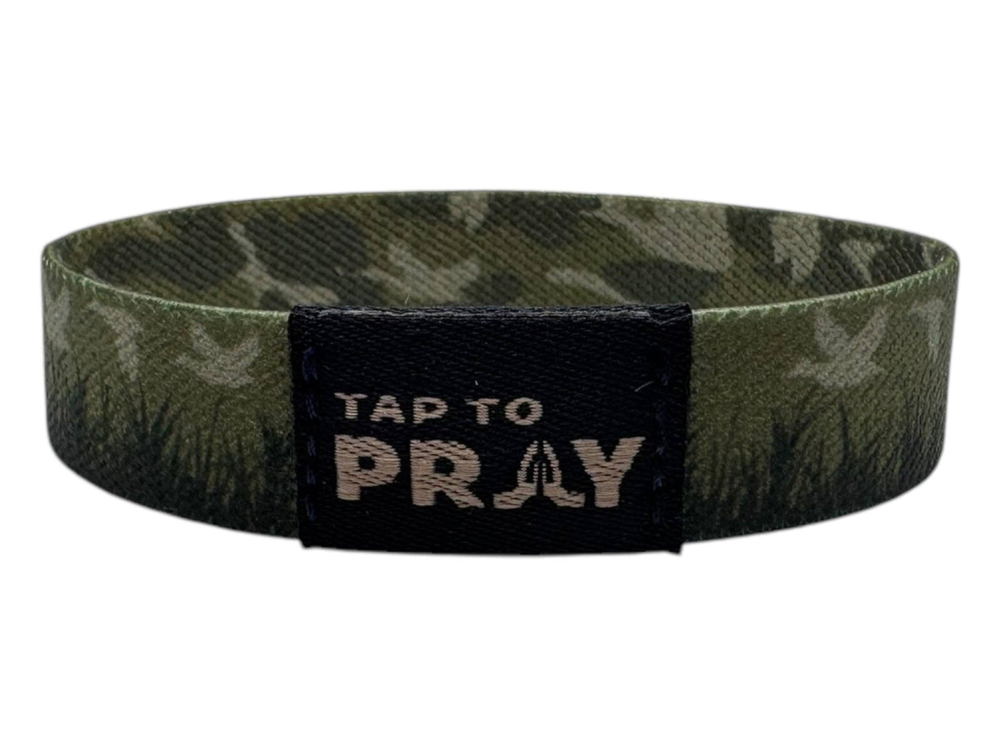Waterfowl Camo Tap To Pray™ Wristbands