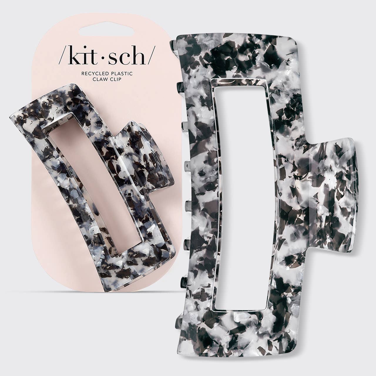 Kitsch Jumbo Claw Clip - Black