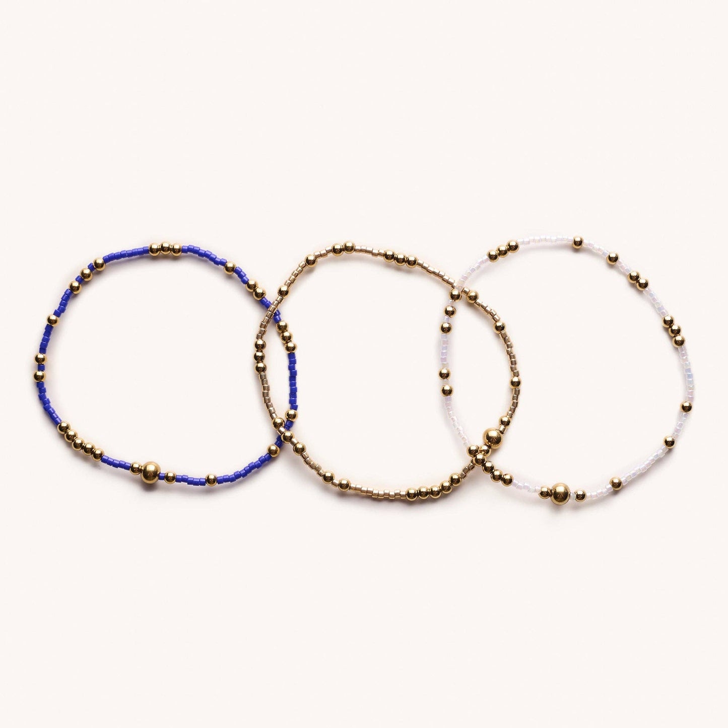 Nikki Smith Designs Blue Game Day Bracelet Set