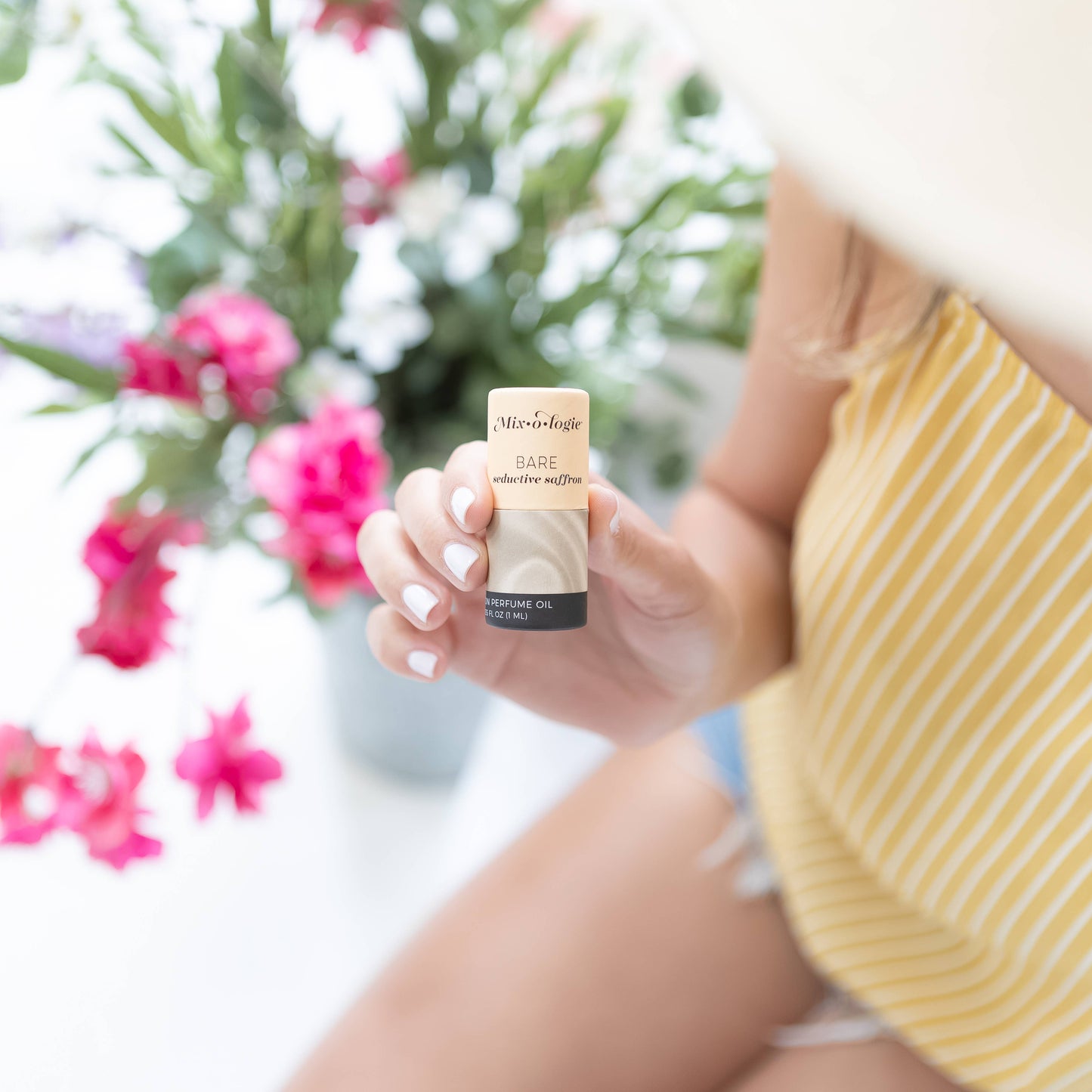 Bare (seductive saffron) | Keychain Mini Roll-On Perfume