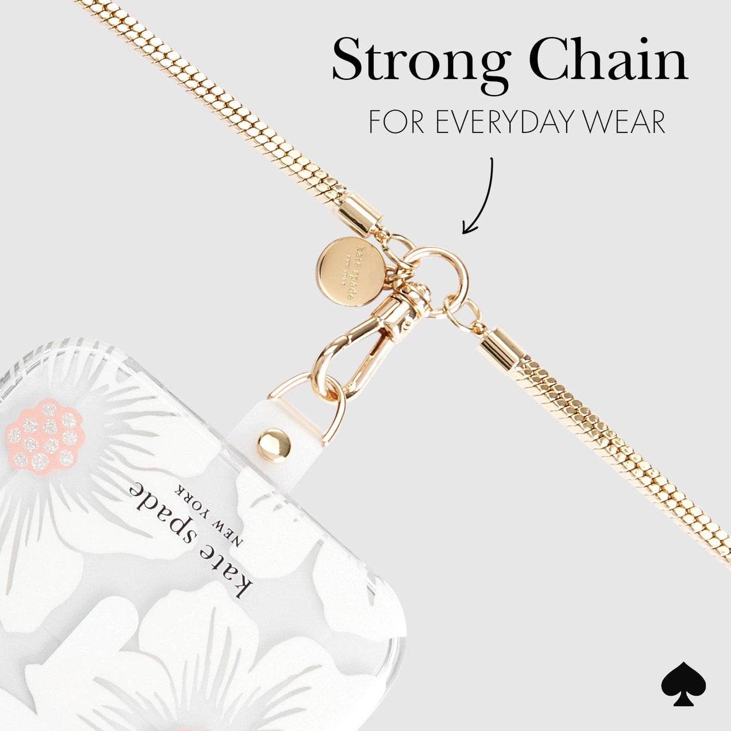 Kate Spade New York Crossbody Chain Heart of Gold