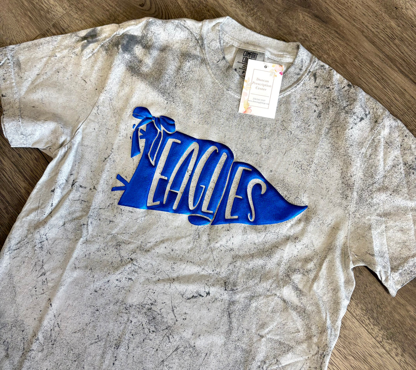 Eagles Banner Puff Graphic Tee