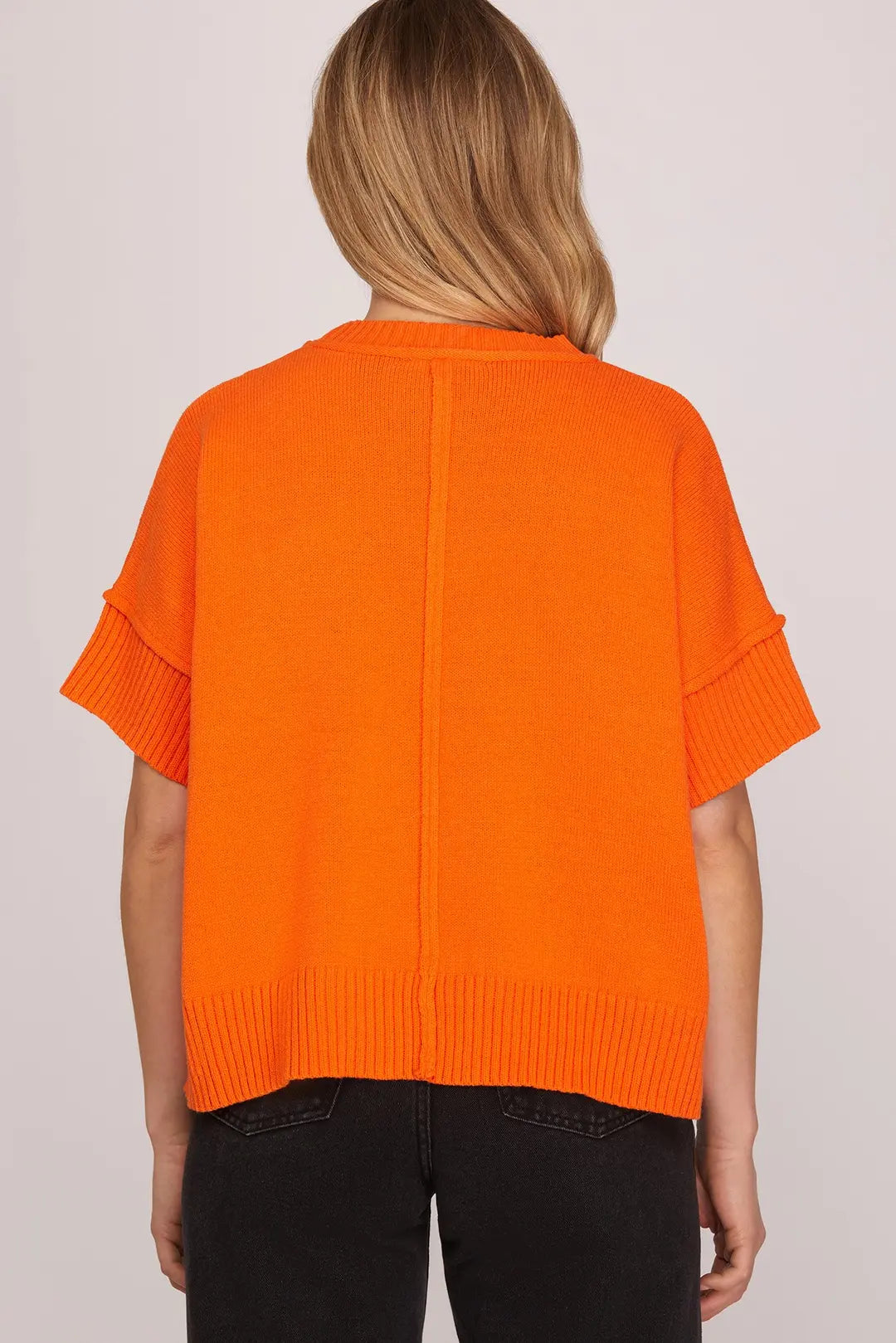 Game Day Short Sleeve Sweater