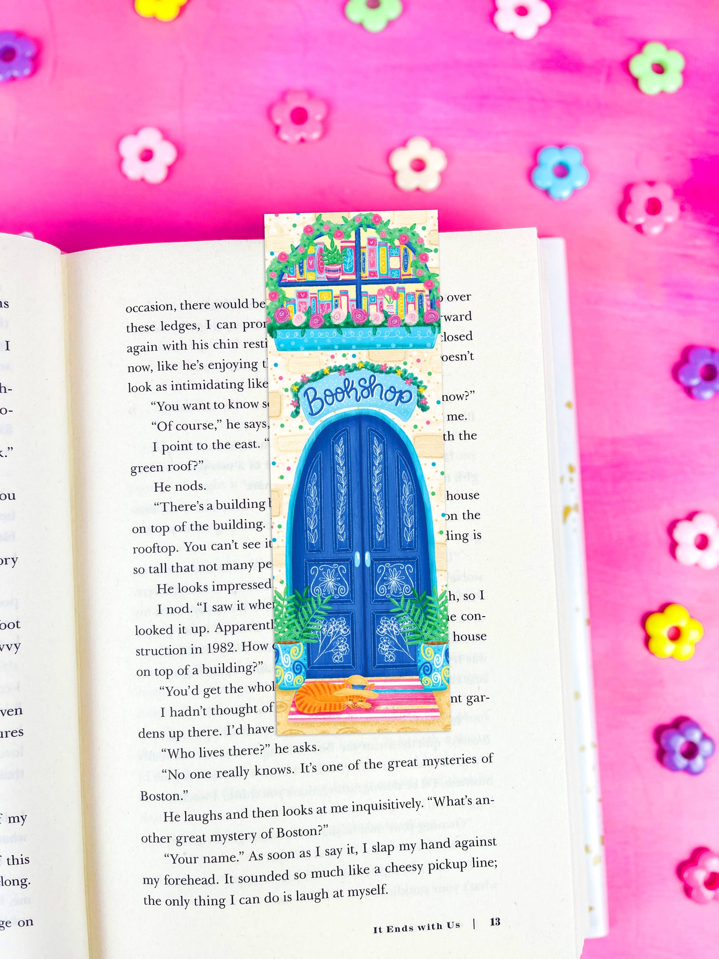 Greece Bookshop Bookmark