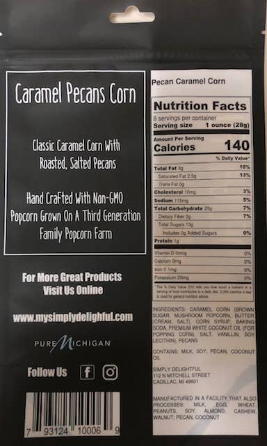 Simply Delightful Caramel Pecan Corn