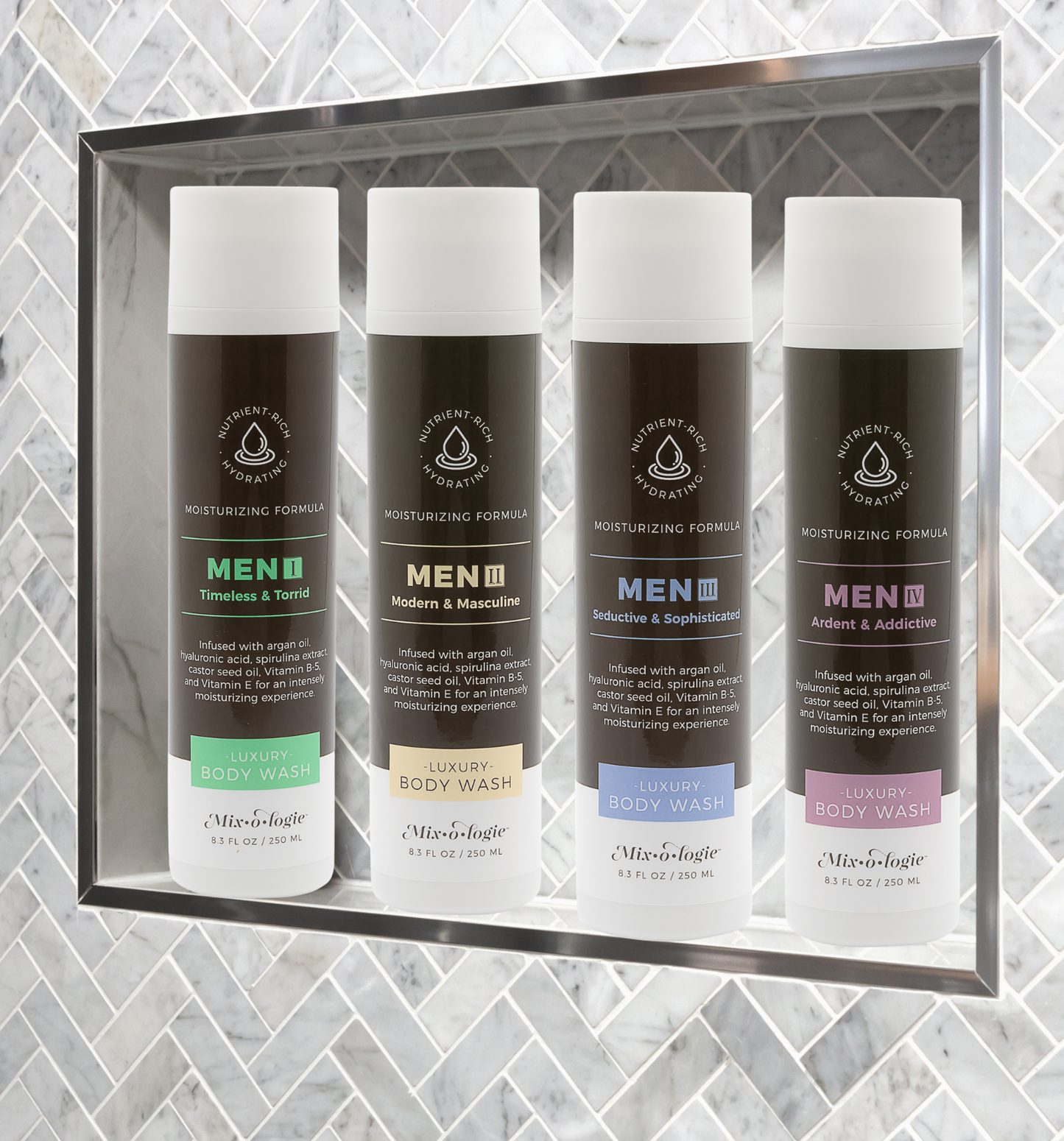 Mixologie Men's III (Seductive & Sophisticated) Luxury Body Wash