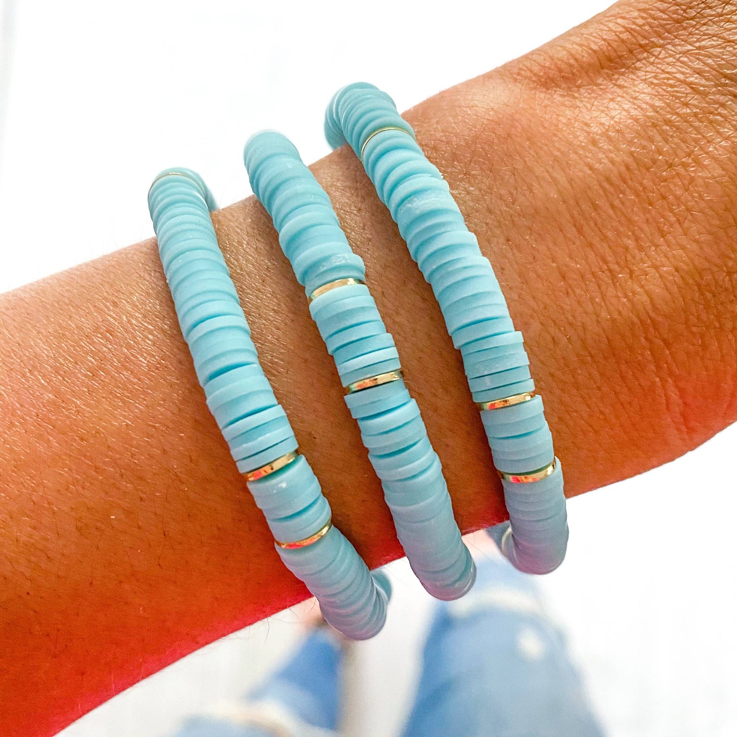 Neon Heishi Bracelet