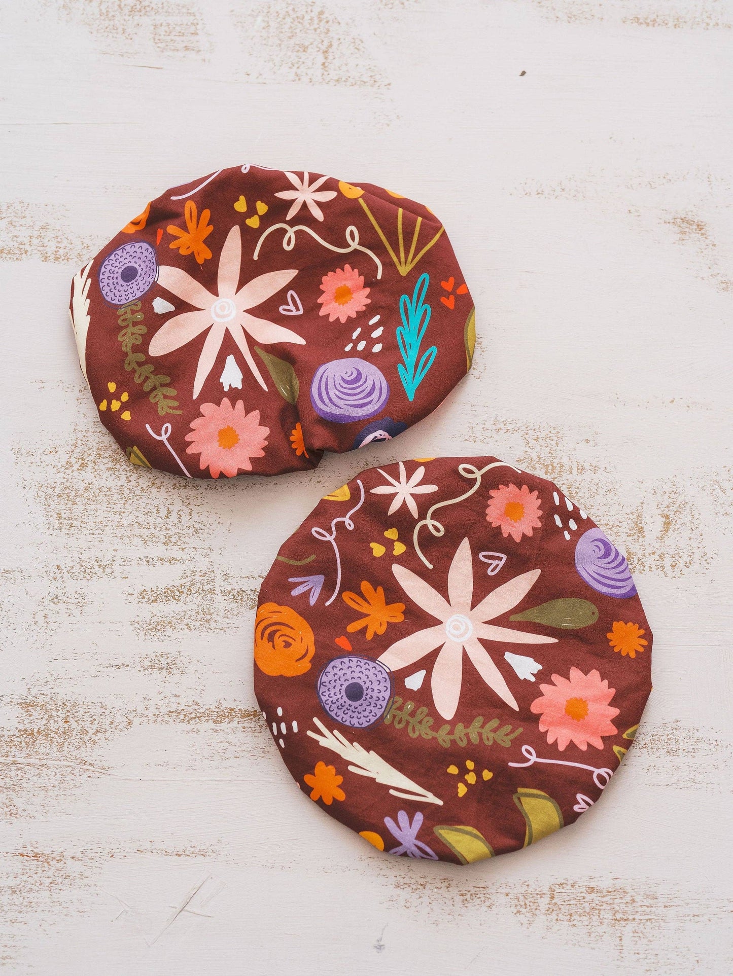 Fall Floral Reusable Bowl Cover