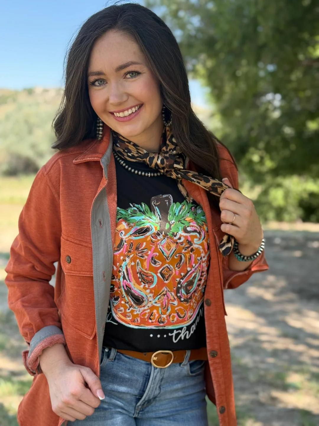 Callie Ann Stelter Pumpkin Tee