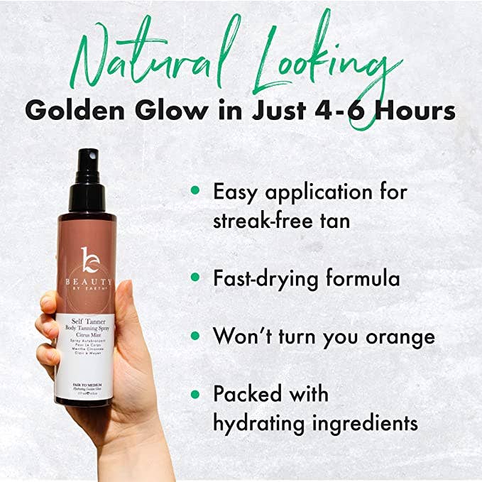 Beauty by Earth Self Tanner Body Spray