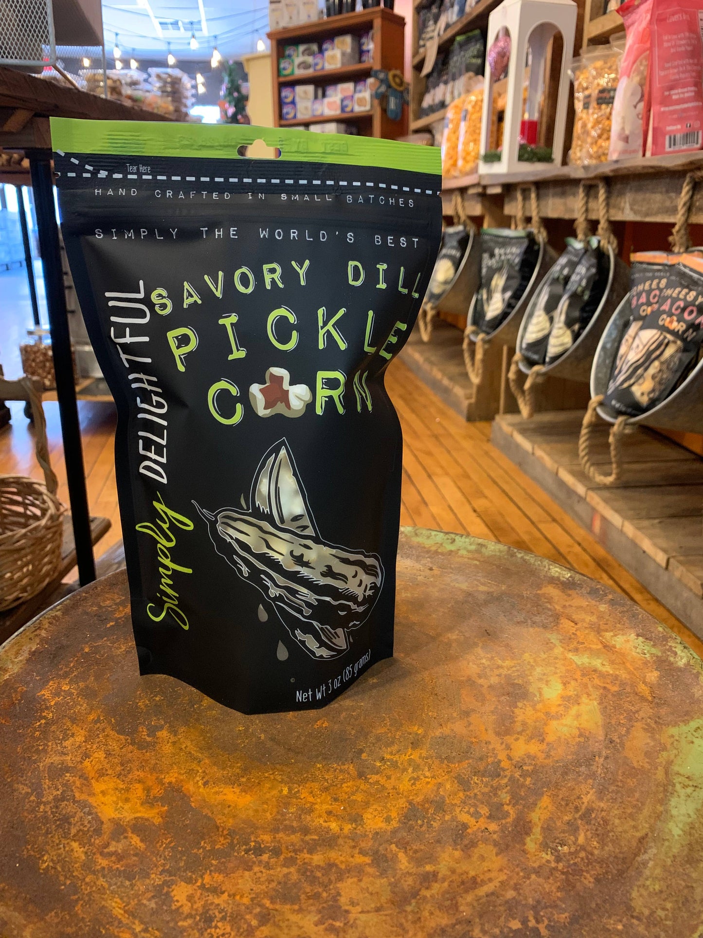 Simply Delightful Savory Dill Pickle Popcorn