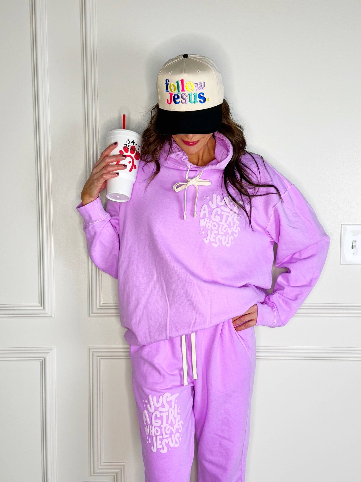 Follow Jesus Multicolor Hat