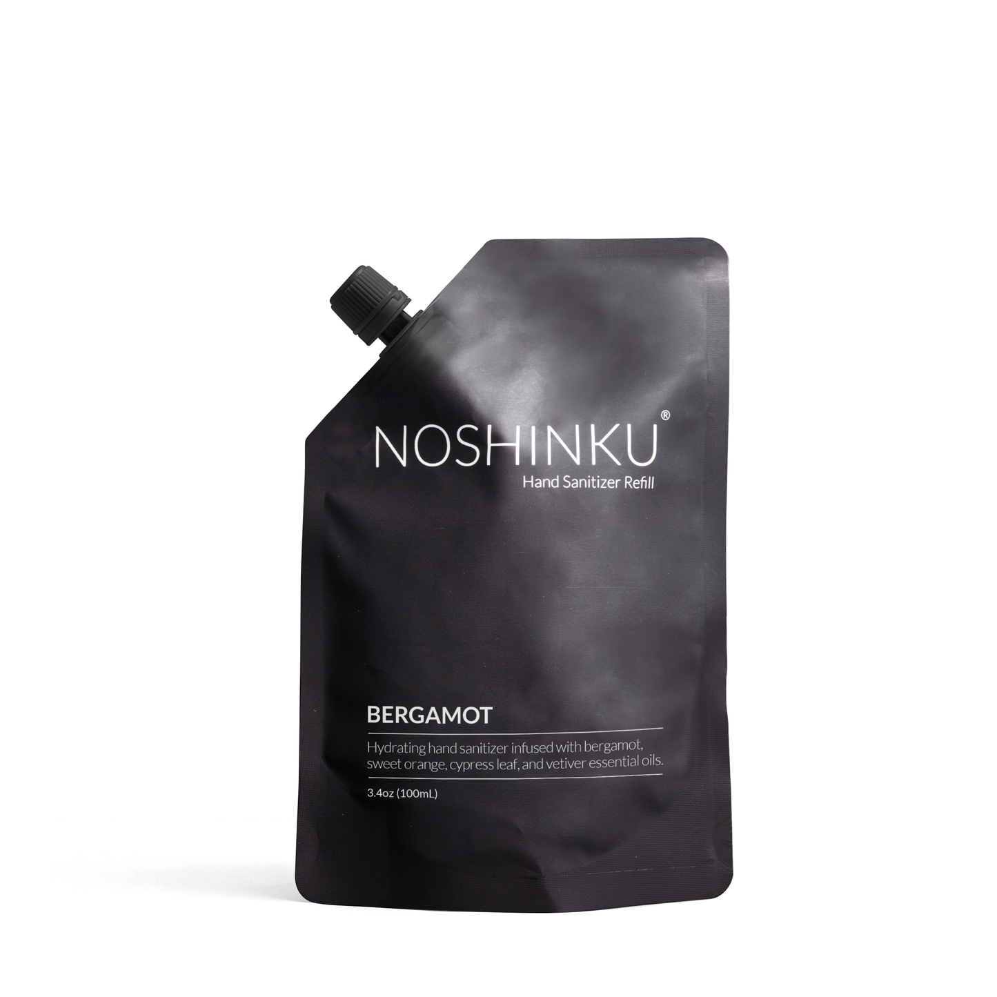 Noshinku Bergamot Sanitizer Refill Pouch β 100ml Travel Refill