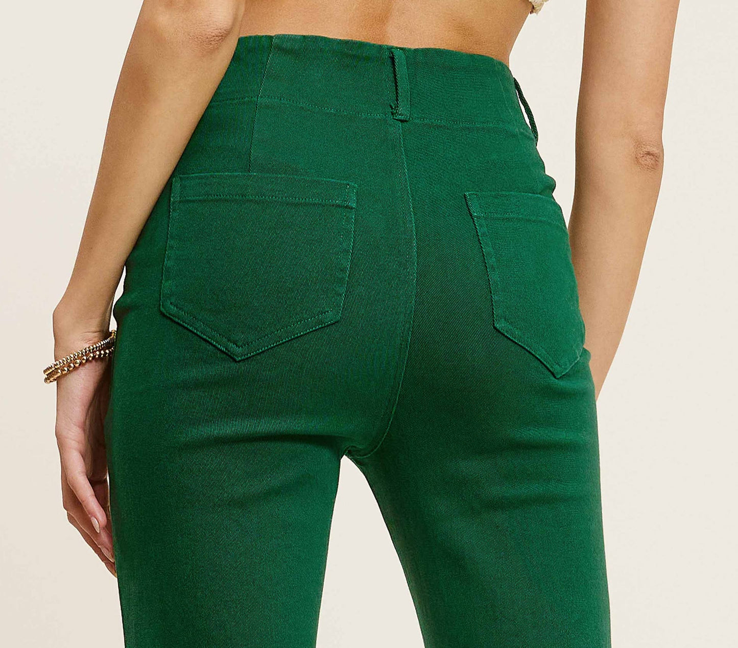 high waisted wide leg flare pants full length outfit