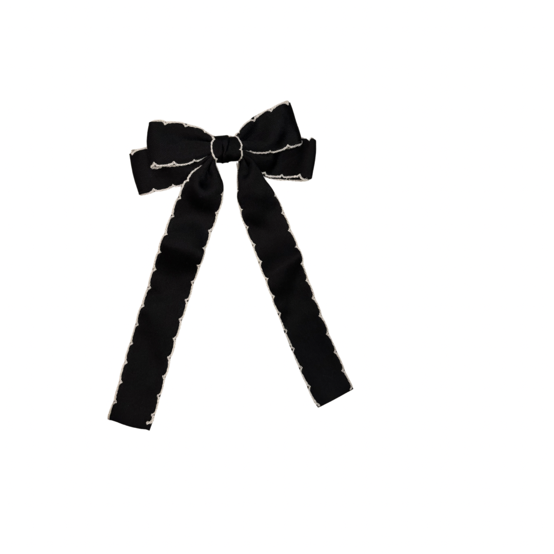 Pretty Simple Tuxedo Park Hair Bow