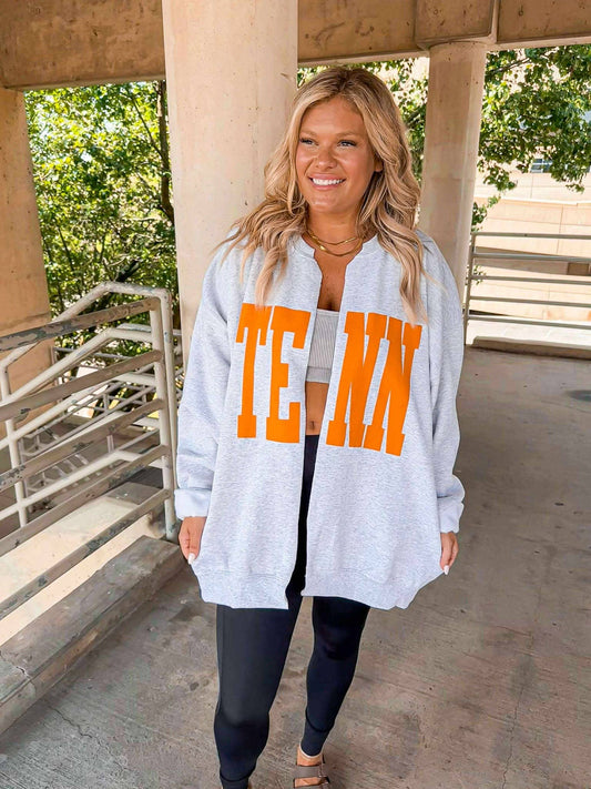 Tennessee Sweatshirt Cardigan