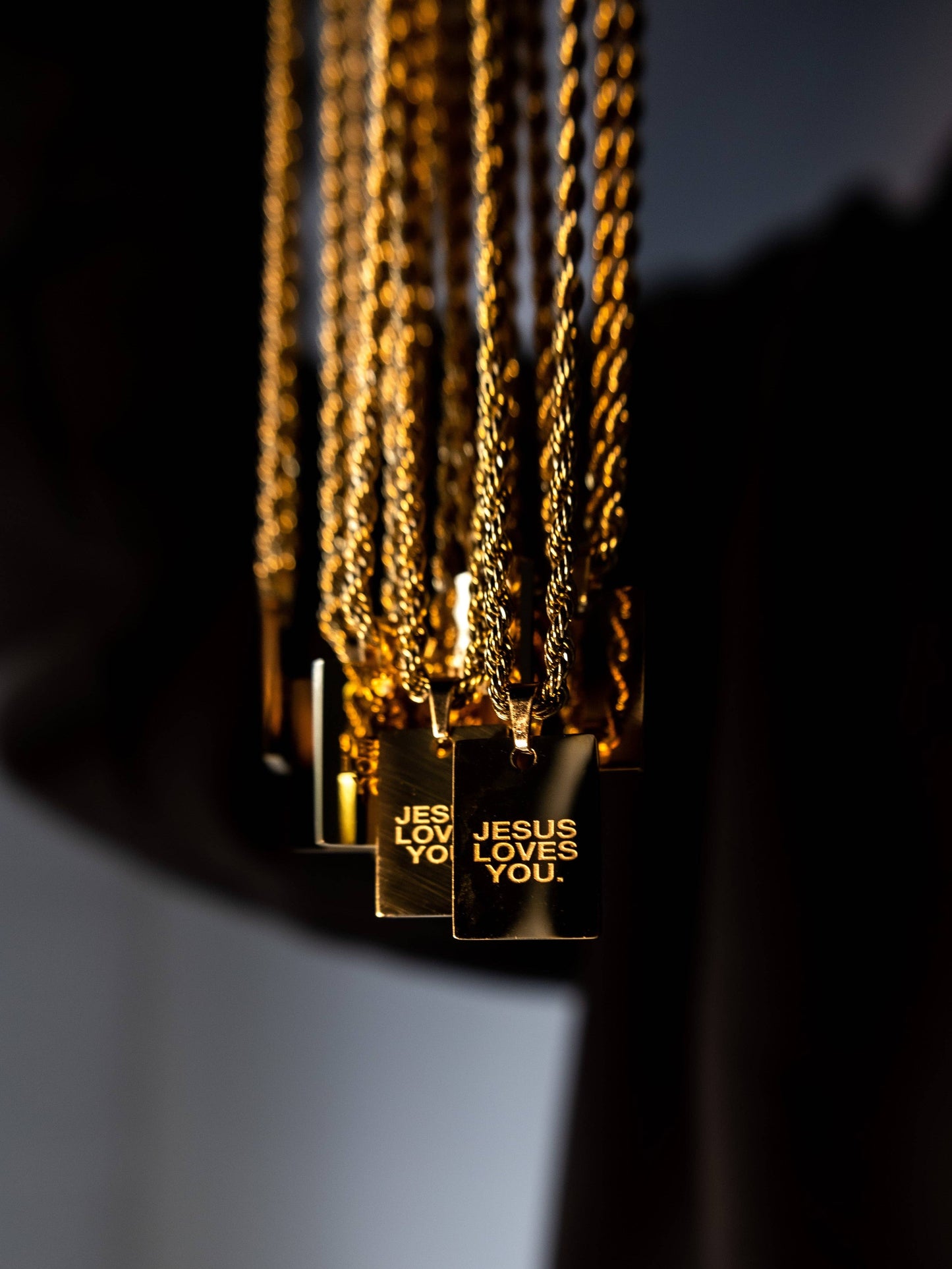 Jesus Loves You Co Limited 18K Gold Plated Chain
