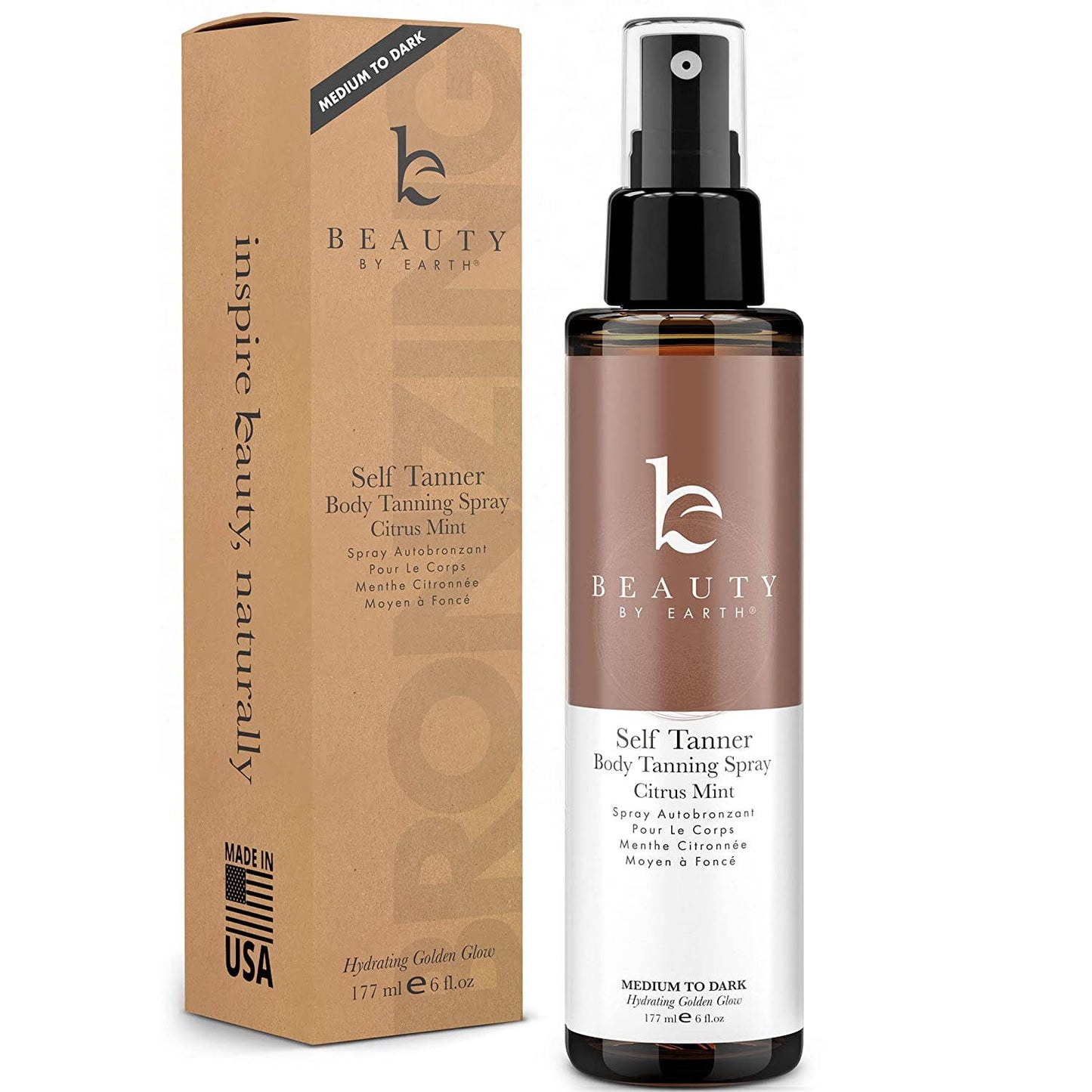 Beauty by Earth Self Tanner Body Spray